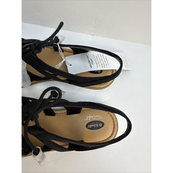 Dr. Scholls True Comfort Women's Encourage Sz 7.5 Black Strappy Sandals‎ NWB - Picture 3 of 10